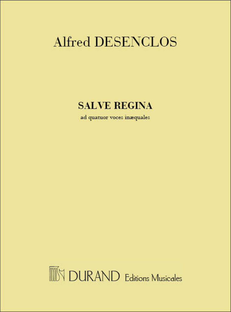 Salve Regina4 Voix Mixtes